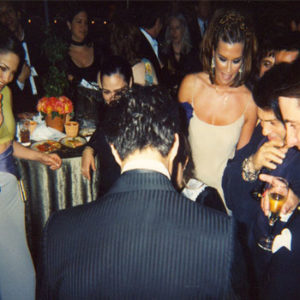 Andy Garcia at Los Angeles California Golden Globes special event with Simon Winthrop, Las Vegas Mentalist Magician
