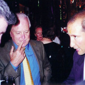 Simon Winthrop with Los Angeles Mayor Richard Riordan