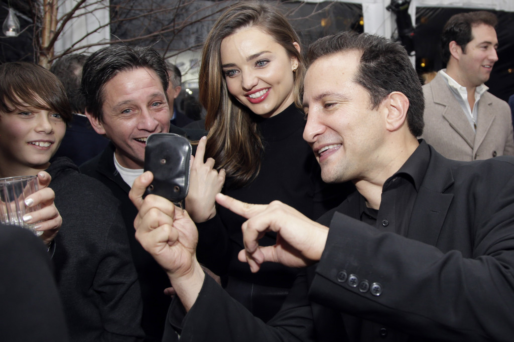 Simon Winthrop with Miranda Kerr