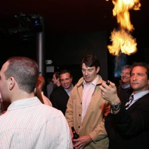 Simon Winthrop with Tim Armstrong