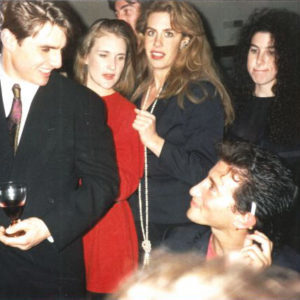 Simon Winthrop with Tom Cruise