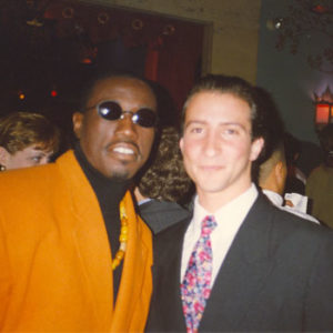 Simon Winthrop with Wesley Snipes